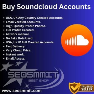 Buy Soundcloud Accounts
