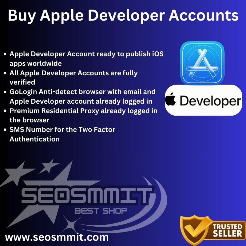 Buy Apple Developer Accounts