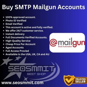 Buy SMTP Mailgun Accounts